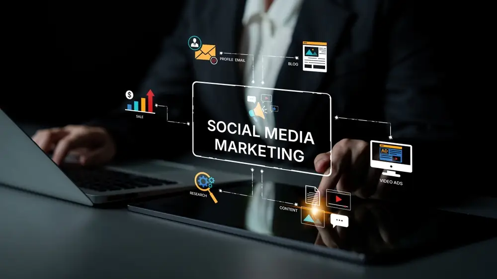Social Media Marketing Strategy plan showing structured approach to posting, engagement, and business growth.
